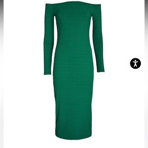 Enza Costa off the shoulder midi dress